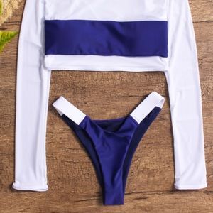 Rash guard swimsuit